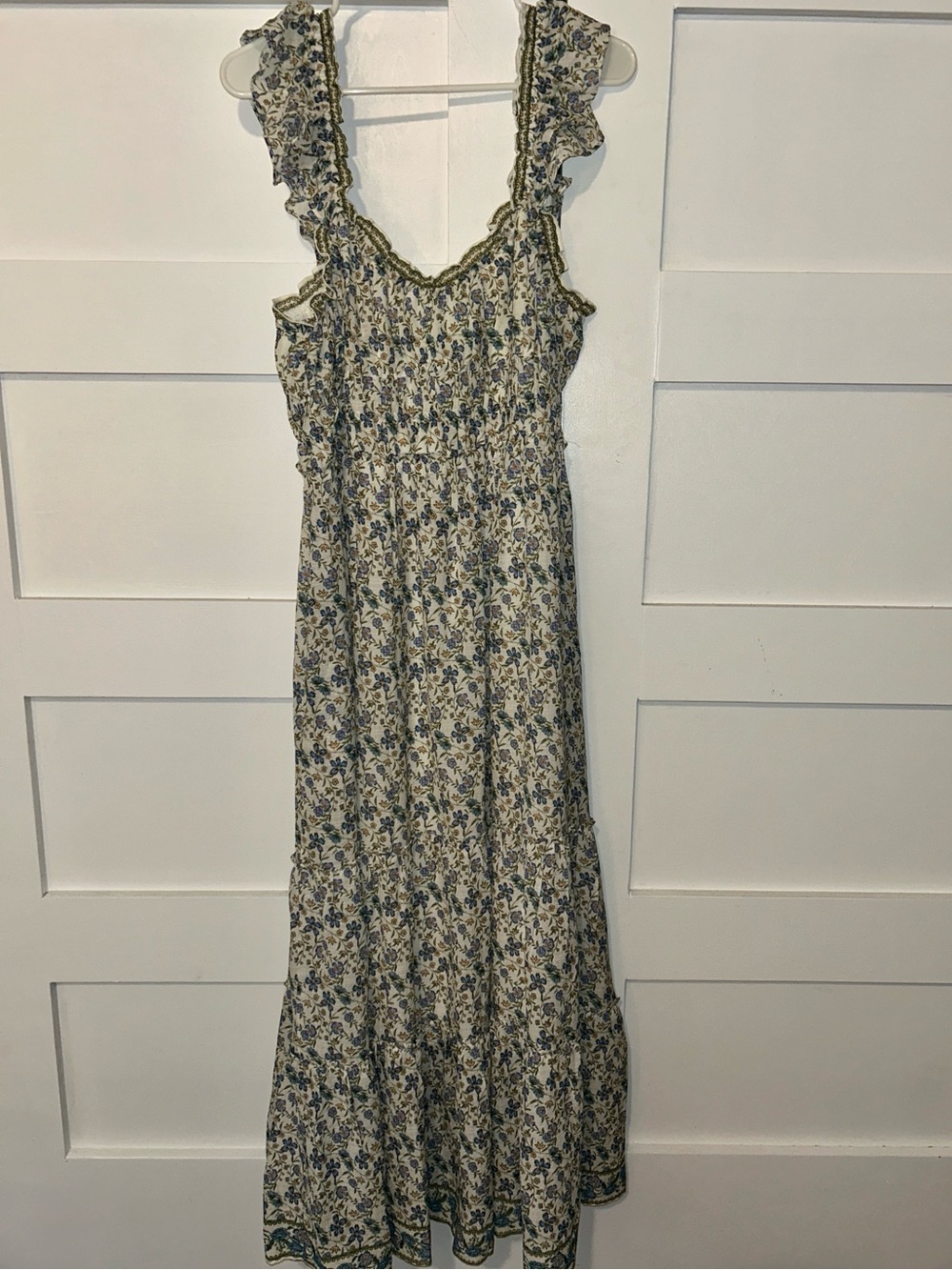 Max Studio Tiered Maxi Dress Size Large